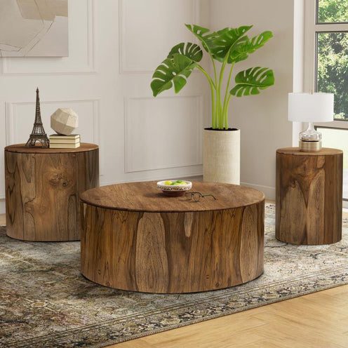 Balam Round Chairside Table